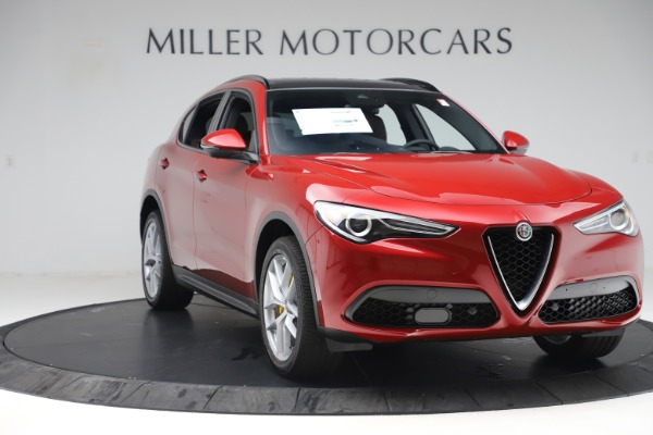 New 2019 Alfa Romeo Stelvio Ti Sport Q4 for sale Sold at Alfa Romeo of Westport in Westport CT 06880 11