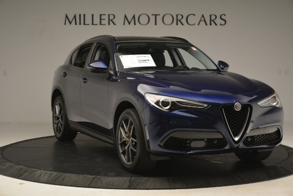 New 2019 Alfa Romeo Stelvio Sport Q4 for sale $49,940 at Alfa Romeo of Westport in Westport CT 06880 11