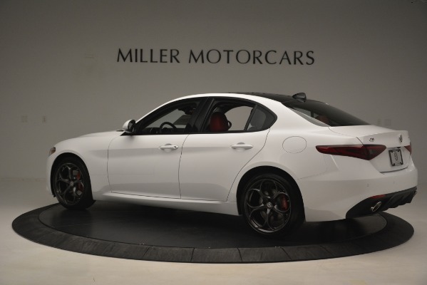 New 2019 Alfa Romeo Giulia Ti Sport Q4 for sale Sold at Alfa Romeo of Westport in Westport CT 06880 4