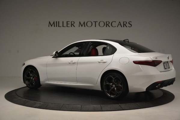 New 2019 Alfa Romeo Giulia Ti Sport Q4 for sale Sold at Alfa Romeo of Westport in Westport CT 06880 4