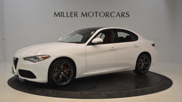 New 2019 Alfa Romeo Giulia Ti Sport Q4 for sale Sold at Alfa Romeo of Westport in Westport CT 06880 2