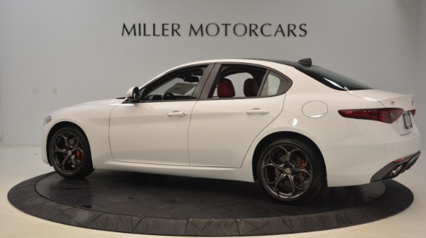 New 2019 Alfa Romeo Giulia Ti Sport Q4 for sale Sold at Alfa Romeo of Westport in Westport CT 06880 4