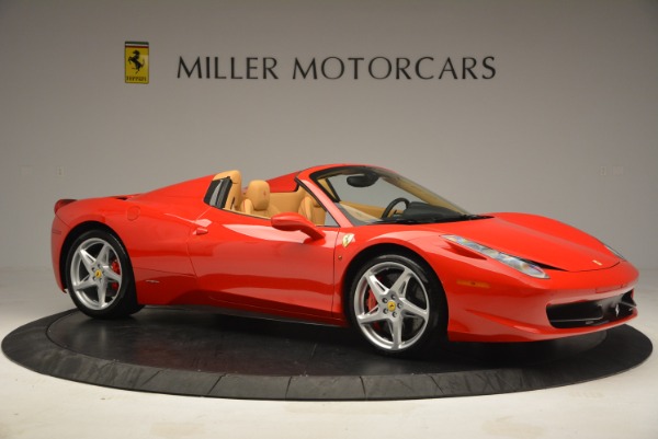 Used 2013 Ferrari 458 Spider for sale Sold at Alfa Romeo of Westport in Westport CT 06880 10