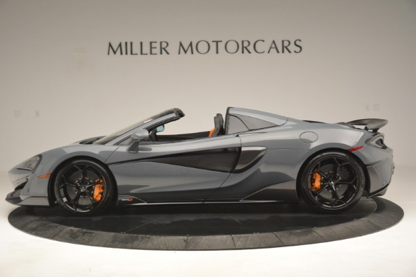 New 2020 McLaren 600LT Spider Convertible for sale Sold at Alfa Romeo of Westport in Westport CT 06880 3