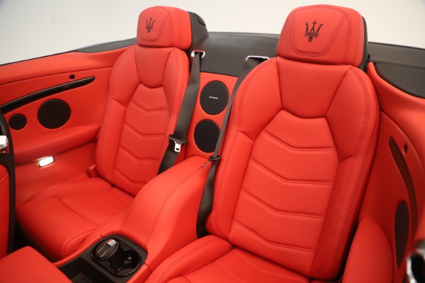 New 2018 Maserati GranTurismo Sport Convertible for sale $159,740 at Alfa Romeo of Westport in Westport CT 06880 24