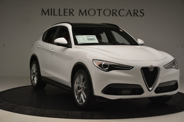 New 2019 Alfa Romeo Stelvio Ti Sport Q4 for sale Sold at Alfa Romeo of Westport in Westport CT 06880 11