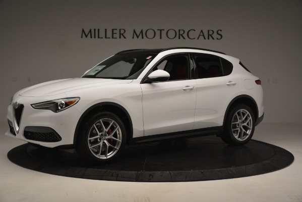 New 2019 Alfa Romeo Stelvio Ti Sport Q4 for sale Sold at Alfa Romeo of Westport in Westport CT 06880 2