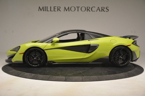 New 2020 McLaren 600LT Spider for sale $281,570 at Alfa Romeo of Westport in Westport CT 06880 3