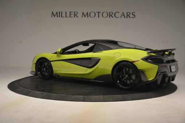 New 2020 McLaren 600LT Spider for sale $281,570 at Alfa Romeo of Westport in Westport CT 06880 4