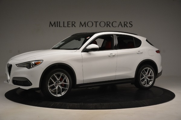 New 2019 Alfa Romeo Stelvio Ti Sport Q4 for sale Sold at Alfa Romeo of Westport in Westport CT 06880 2