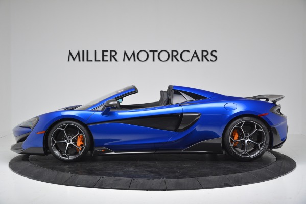 New 2020 McLaren 600LT SPIDER Convertible for sale Sold at Alfa Romeo of Westport in Westport CT 06880 3