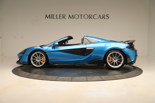 New 2020 McLaren 600LT SPIDER Convertible for sale $303,059 at Alfa Romeo of Westport in Westport CT 06880 2