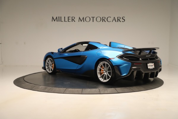 New 2020 McLaren 600LT SPIDER Convertible for sale $303,059 at Alfa Romeo of Westport in Westport CT 06880 3