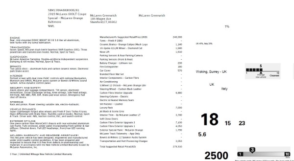 Used 2019 McLaren 600LT for sale Sold at Alfa Romeo of Westport in Westport CT 06880 25