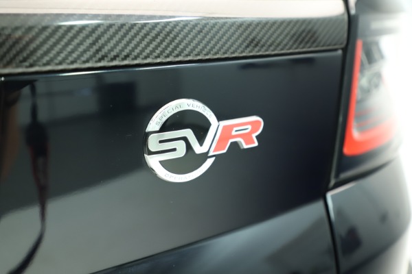 Used 2019 Land Rover Range Rover Sport SVR for sale Sold at Alfa Romeo of Westport in Westport CT 06880 28