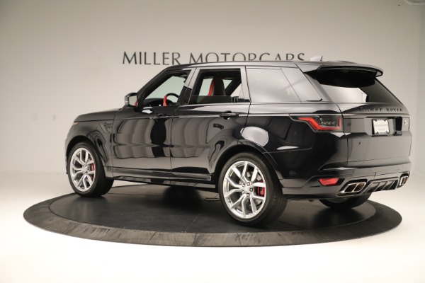 Used 2019 Land Rover Range Rover Sport SVR for sale Sold at Alfa Romeo of Westport in Westport CT 06880 4