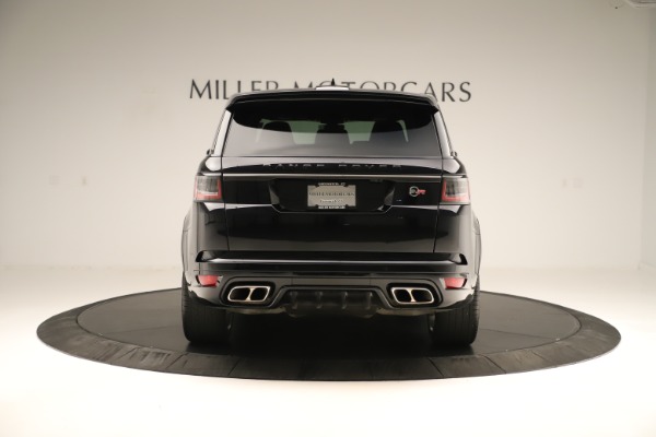 Used 2019 Land Rover Range Rover Sport SVR for sale Sold at Alfa Romeo of Westport in Westport CT 06880 6