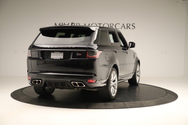 Used 2019 Land Rover Range Rover Sport SVR for sale Sold at Alfa Romeo of Westport in Westport CT 06880 7