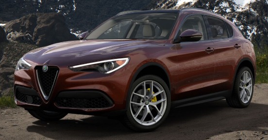 New 2019 Alfa Romeo Stelvio Ti Lusso Q4 for sale Sold at Alfa Romeo of Westport in Westport CT 06880 1