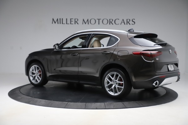 New 2019 Alfa Romeo Stelvio Ti Lusso Q4 for sale Sold at Alfa Romeo of Westport in Westport CT 06880 4