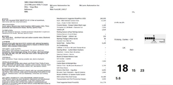 New 2019 McLaren 600LT Coupe for sale Sold at Alfa Romeo of Westport in Westport CT 06880 28
