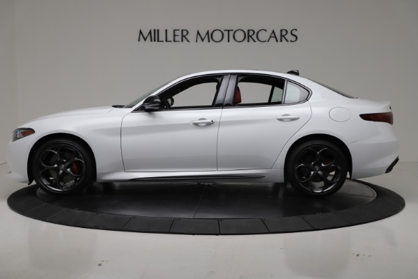 New 2019 Alfa Romeo Giulia Ti Sport Carbon Q4 for sale Sold at Alfa Romeo of Westport in Westport CT 06880 3