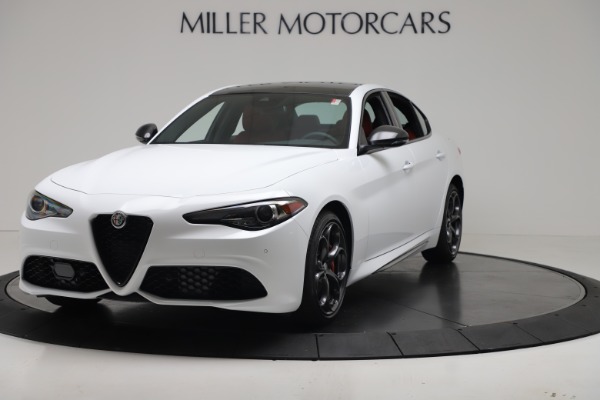 New 2019 Alfa Romeo Giulia Ti Sport Carbon Q4 for sale Sold at Alfa Romeo of Westport in Westport CT 06880 1