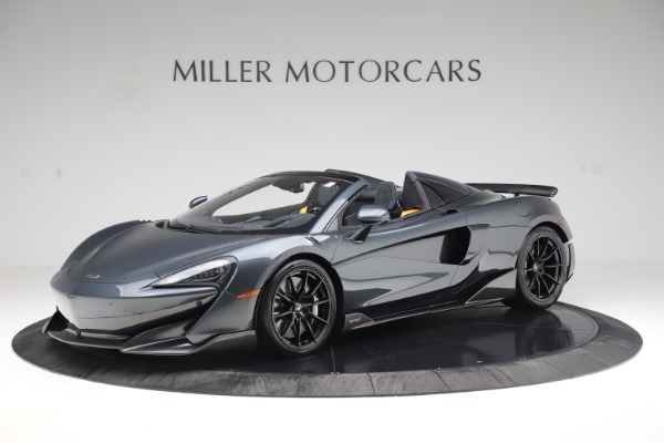 New 2020 McLaren 600LT SPIDER Convertible for sale $309,620 at Alfa Romeo of Westport in Westport CT 06880 1