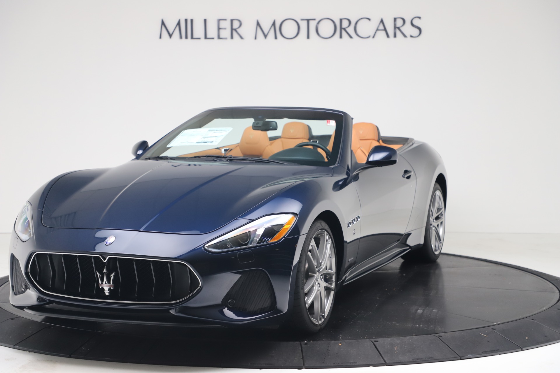 New 2019 Maserati GranTurismo Sport Convertible for sale $172,060 at Alfa Romeo of Westport in Westport CT 06880 1