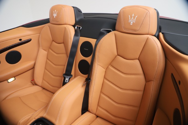 New 2019 Maserati GranTurismo Sport Convertible for sale $171,795 at Alfa Romeo of Westport in Westport CT 06880 24