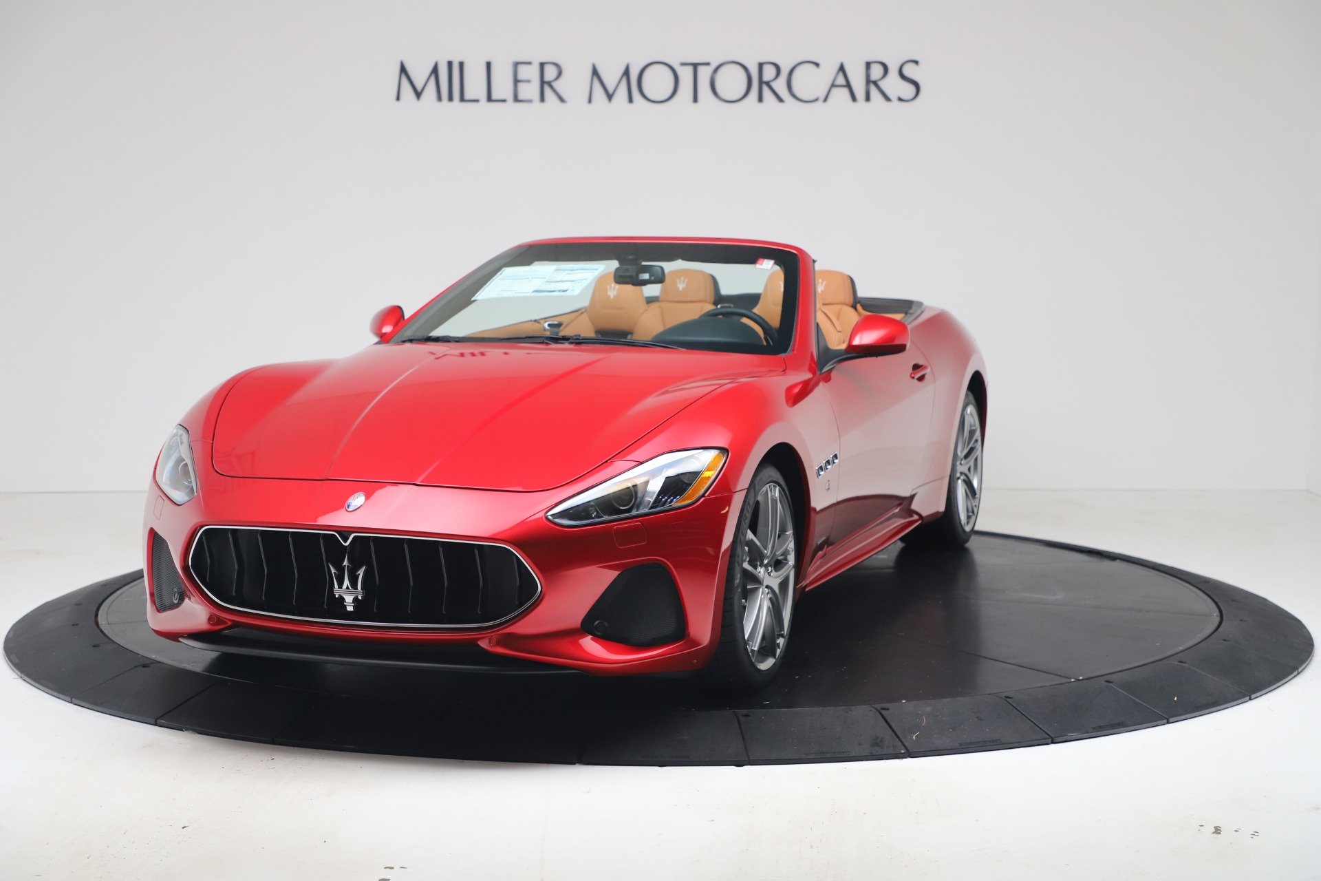 New 2019 Maserati GranTurismo Sport Convertible for sale $171,795 at Alfa Romeo of Westport in Westport CT 06880 1