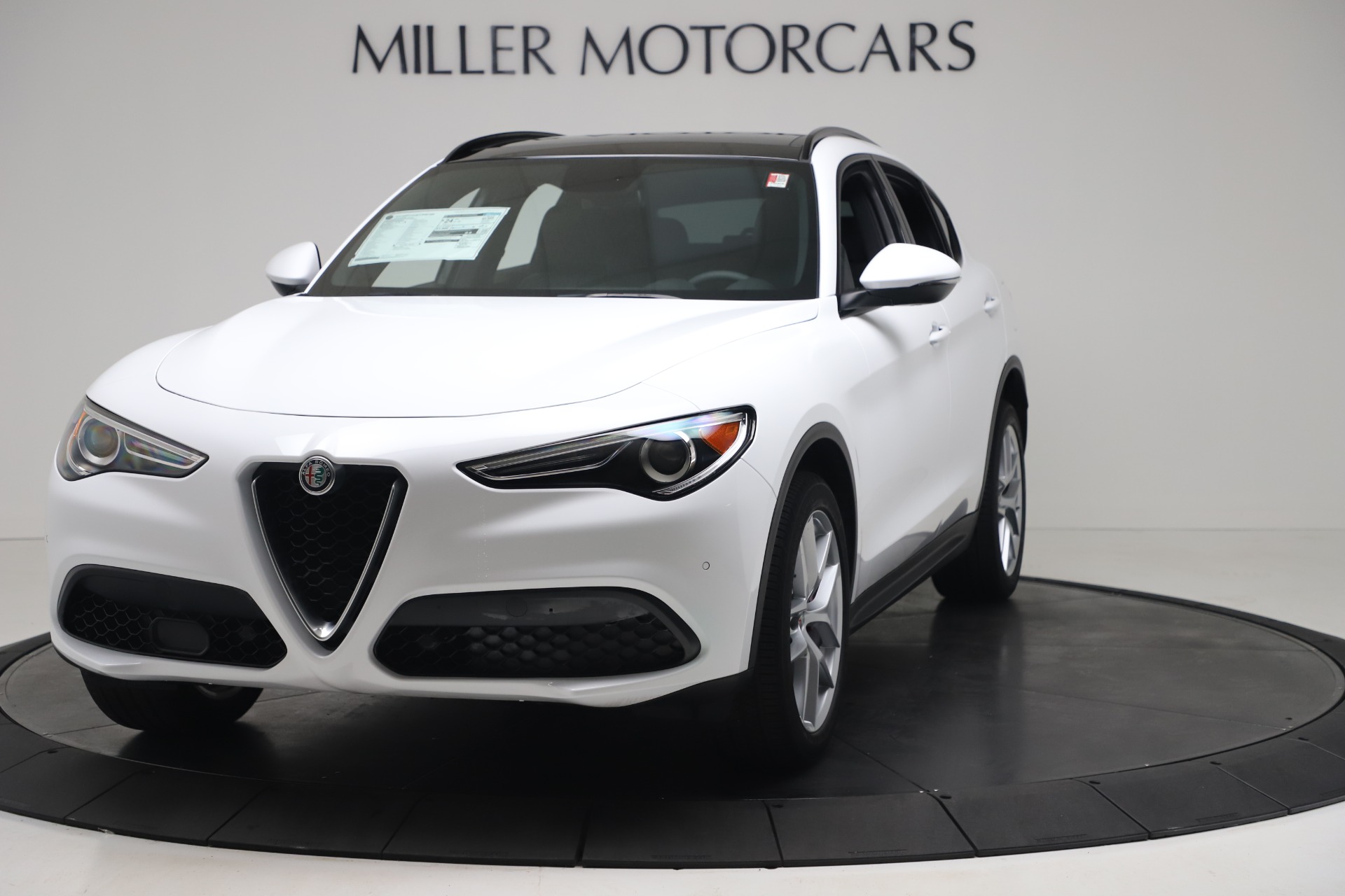 New 2019 Alfa Romeo Stelvio Ti Sport Q4 for sale $52,140 at Alfa Romeo of Westport in Westport CT 06880 1