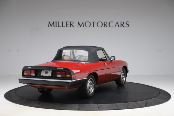 Used 1987 Alfa Romeo Spider Graduate for sale Sold at Alfa Romeo of Westport in Westport CT 06880 16