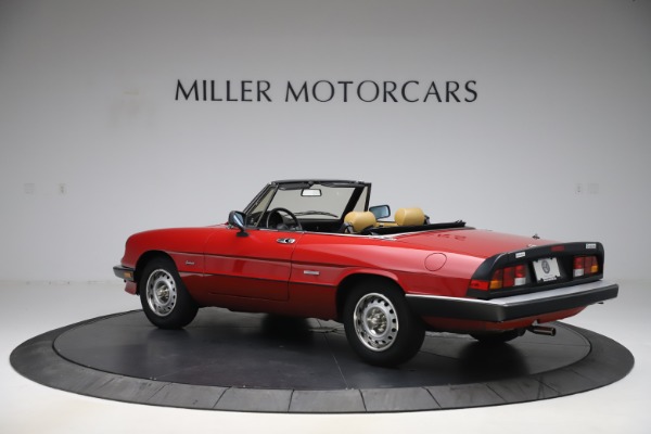 Used 1987 Alfa Romeo Spider Graduate for sale Sold at Alfa Romeo of Westport in Westport CT 06880 4