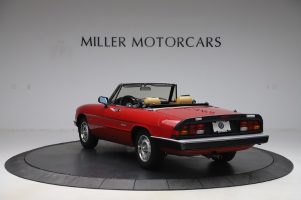 Used 1987 Alfa Romeo Spider Graduate for sale Sold at Alfa Romeo of Westport in Westport CT 06880 5