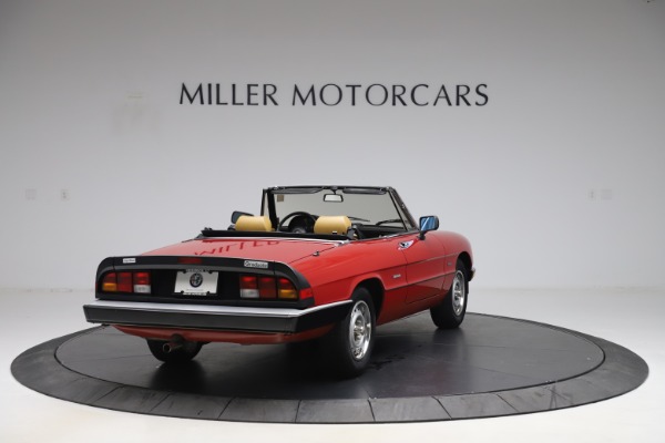 Used 1987 Alfa Romeo Spider Graduate for sale Sold at Alfa Romeo of Westport in Westport CT 06880 7