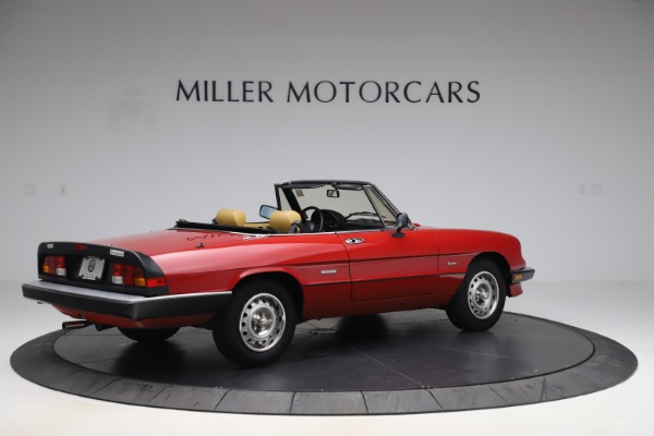 Used 1987 Alfa Romeo Spider Graduate for sale Sold at Alfa Romeo of Westport in Westport CT 06880 8