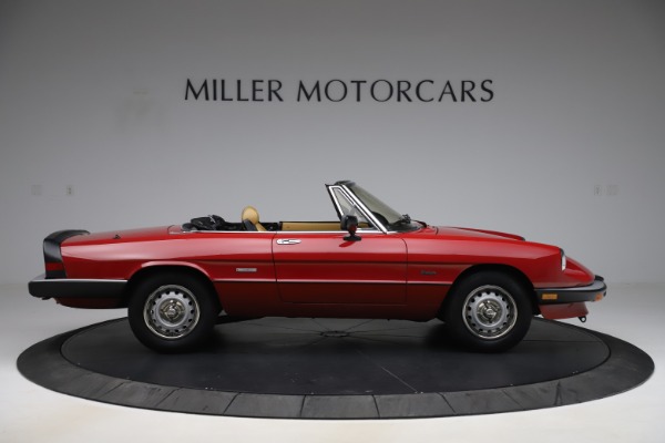 Used 1987 Alfa Romeo Spider Graduate for sale Sold at Alfa Romeo of Westport in Westport CT 06880 9