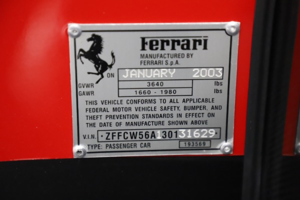 Used 2003 Ferrari Enzo for sale Sold at Alfa Romeo of Westport in Westport CT 06880 26