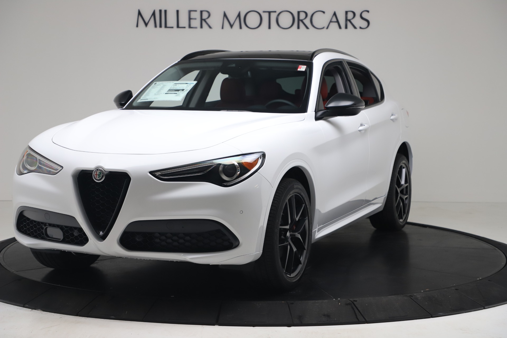 New 2020 Alfa Romeo Stelvio Sport Q4 for sale Sold at Alfa Romeo of Westport in Westport CT 06880 1