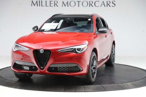 New 2020 Alfa Romeo Stelvio Ti Sport Q4 for sale $58,045 at Alfa Romeo of Westport in Westport CT 06880 1