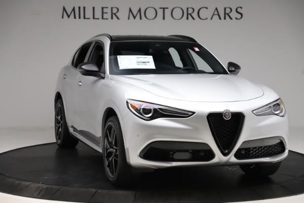 New 2020 Alfa Romeo Stelvio Ti Sport Q4 for sale Sold at Alfa Romeo of Westport in Westport CT 06880 11