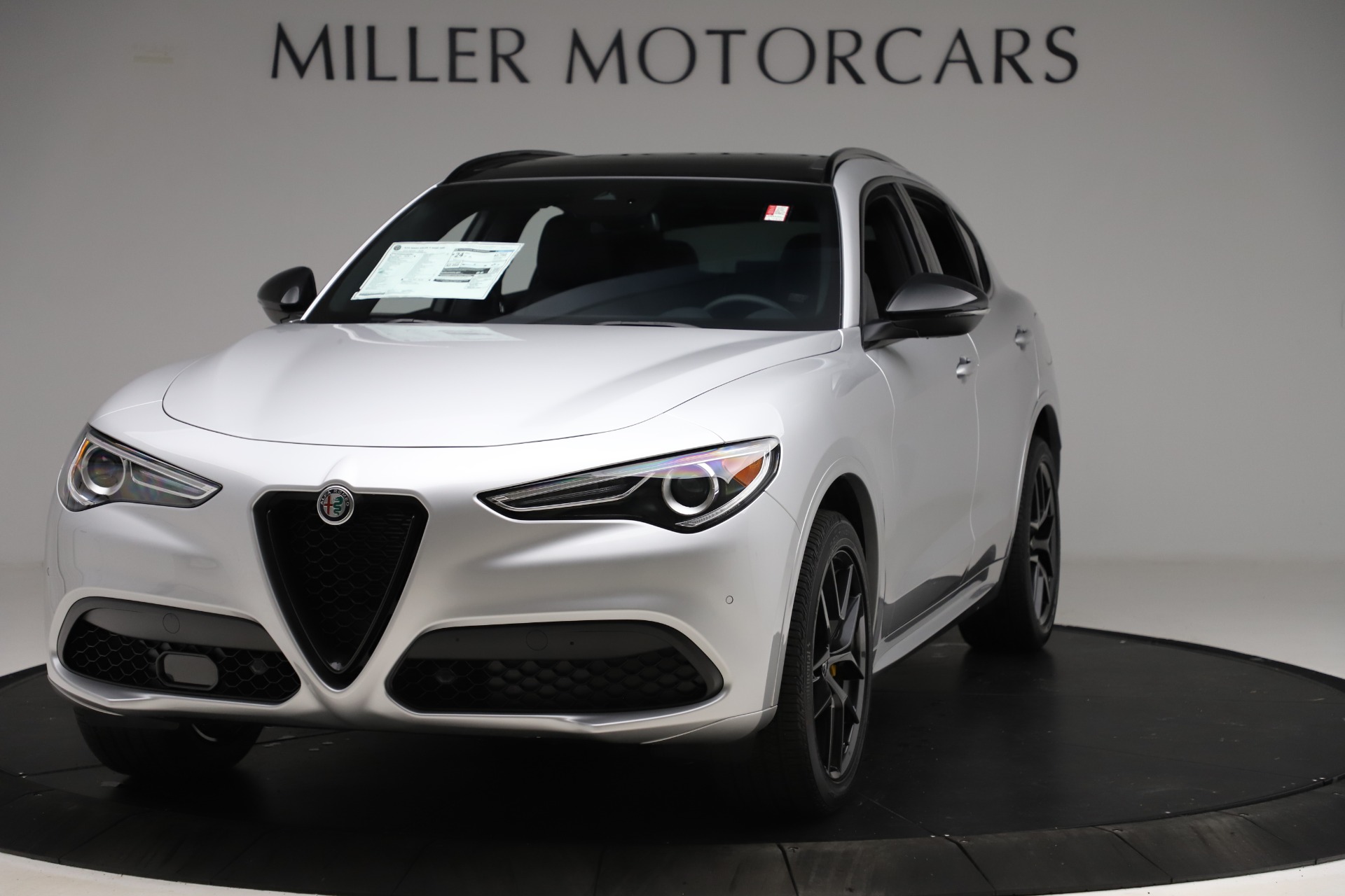 New 2020 Alfa Romeo Stelvio Ti Sport Q4 for sale $55,345 at Alfa Romeo of Westport in Westport CT 06880 1