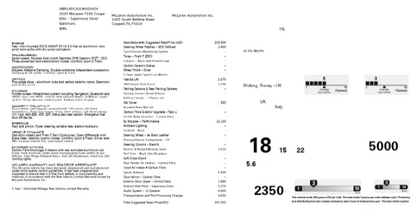 New 2020 McLaren 720S Performance for sale Sold at Alfa Romeo of Westport in Westport CT 06880 28