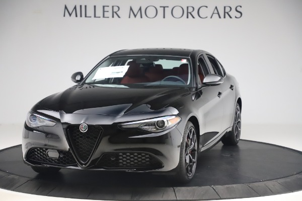 New 2020 Alfa Romeo Giulia Q4 for sale $48,445 at Alfa Romeo of Westport in Westport CT 06880 1