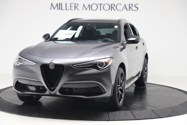 New 2020 Alfa Romeo Stelvio Ti Sport Q4 for sale $55,995 at Alfa Romeo of Westport in Westport CT 06880 1