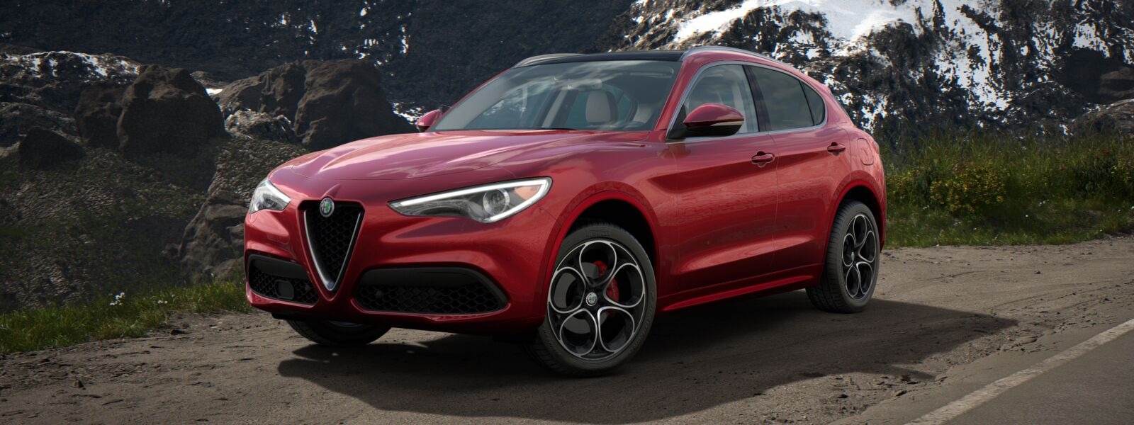 New 2020 Alfa Romeo Stelvio Ti Lusso Q4 for sale $54,745 at Alfa Romeo of Westport in Westport CT 06880 1