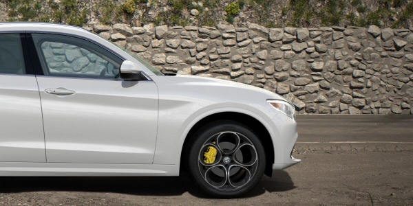 New 2020 Alfa Romeo Stelvio Ti Lusso Q4 for sale Sold at Alfa Romeo of Westport in Westport CT 06880 3