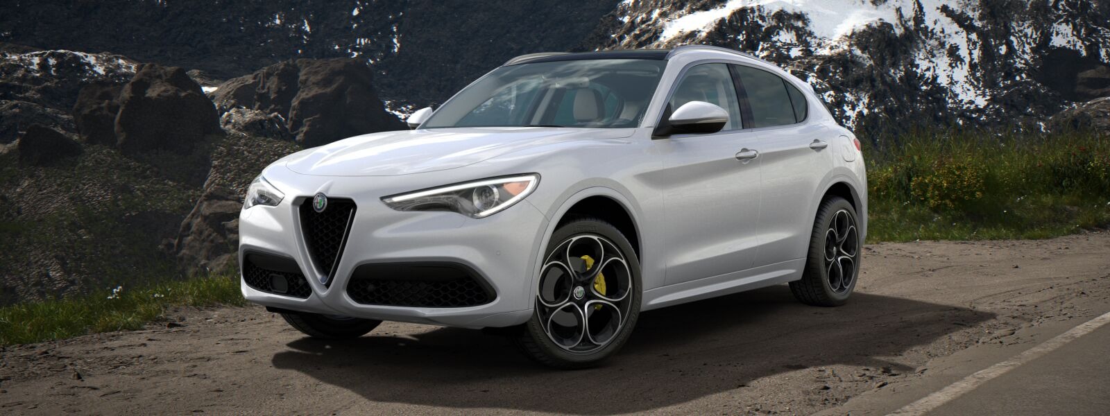 New 2020 Alfa Romeo Stelvio Ti Lusso Q4 for sale $55,045 at Alfa Romeo of Westport in Westport CT 06880 1