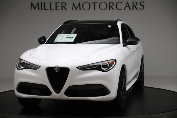 New 2020 Alfa Romeo Stelvio Ti Sport Q4 for sale $54,345 at Alfa Romeo of Westport in Westport CT 06880 1